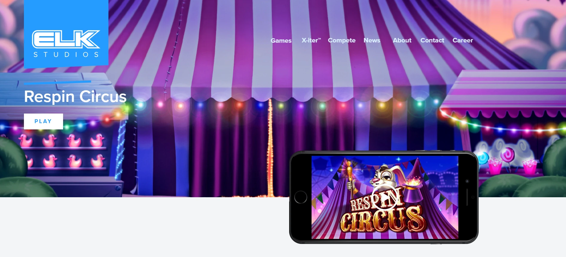 Respin Circus by Elk Studios