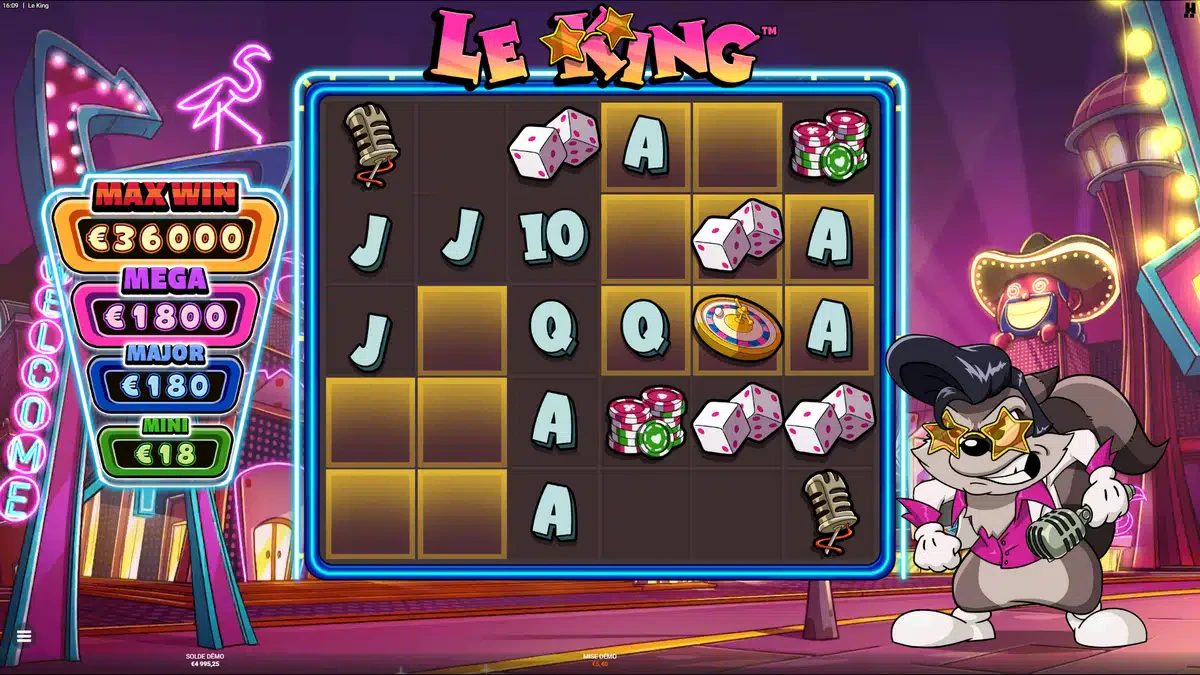 mécanique en cascade le king