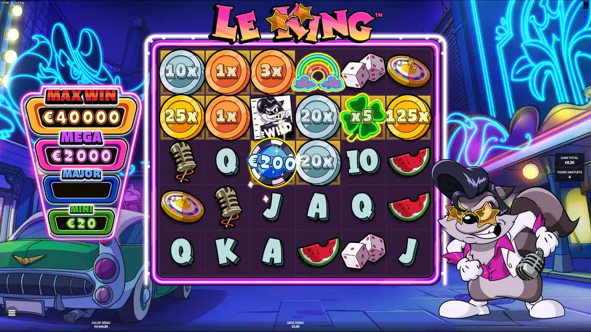 jackpot of gold le king