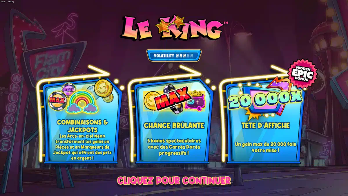 graphismes de le king