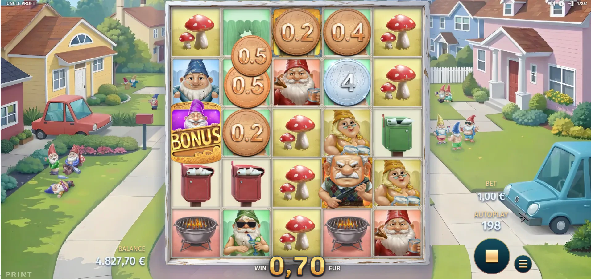 uncle profit collection en base game