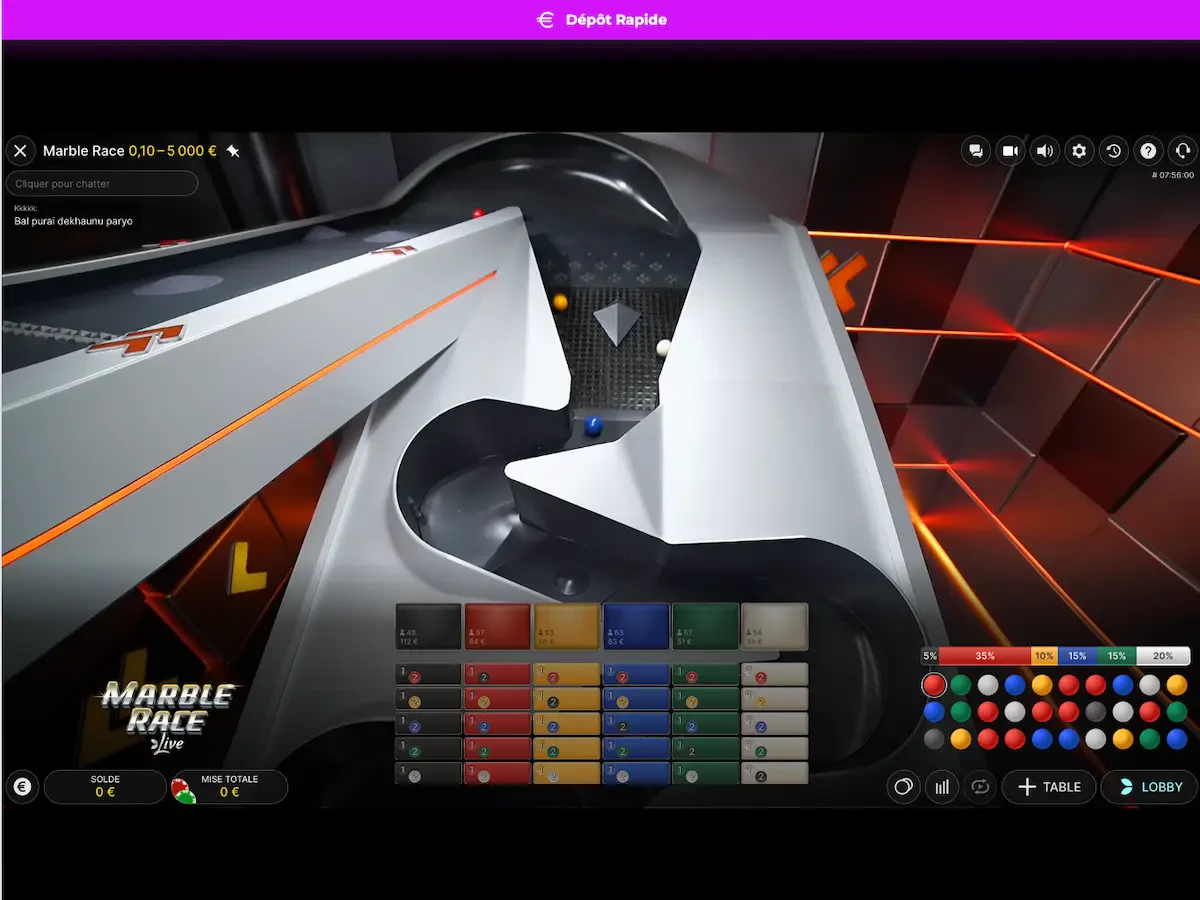 marble race tablette