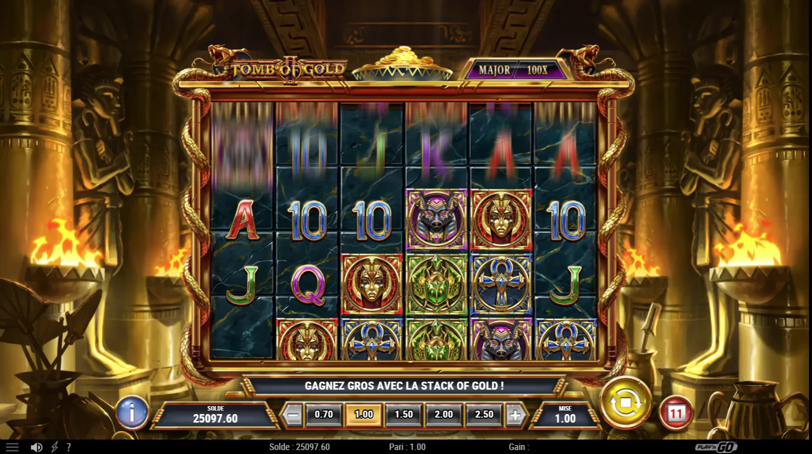 pile d'or sur tomb of gold 2