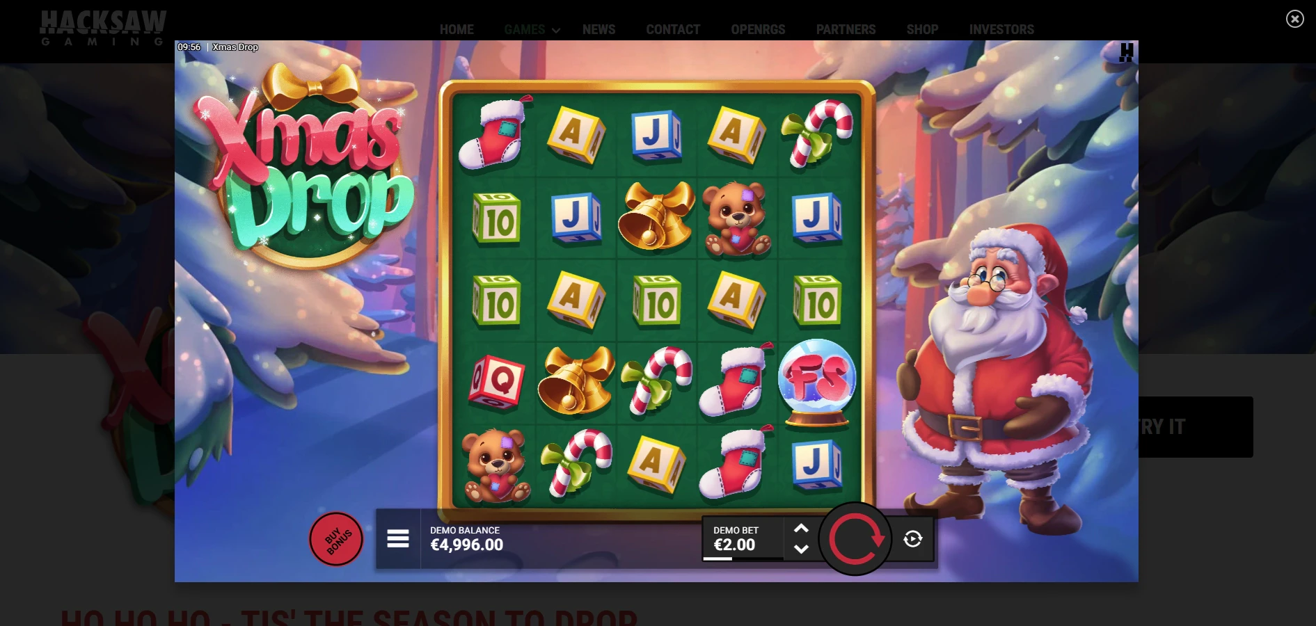 Xmas Drop Theme