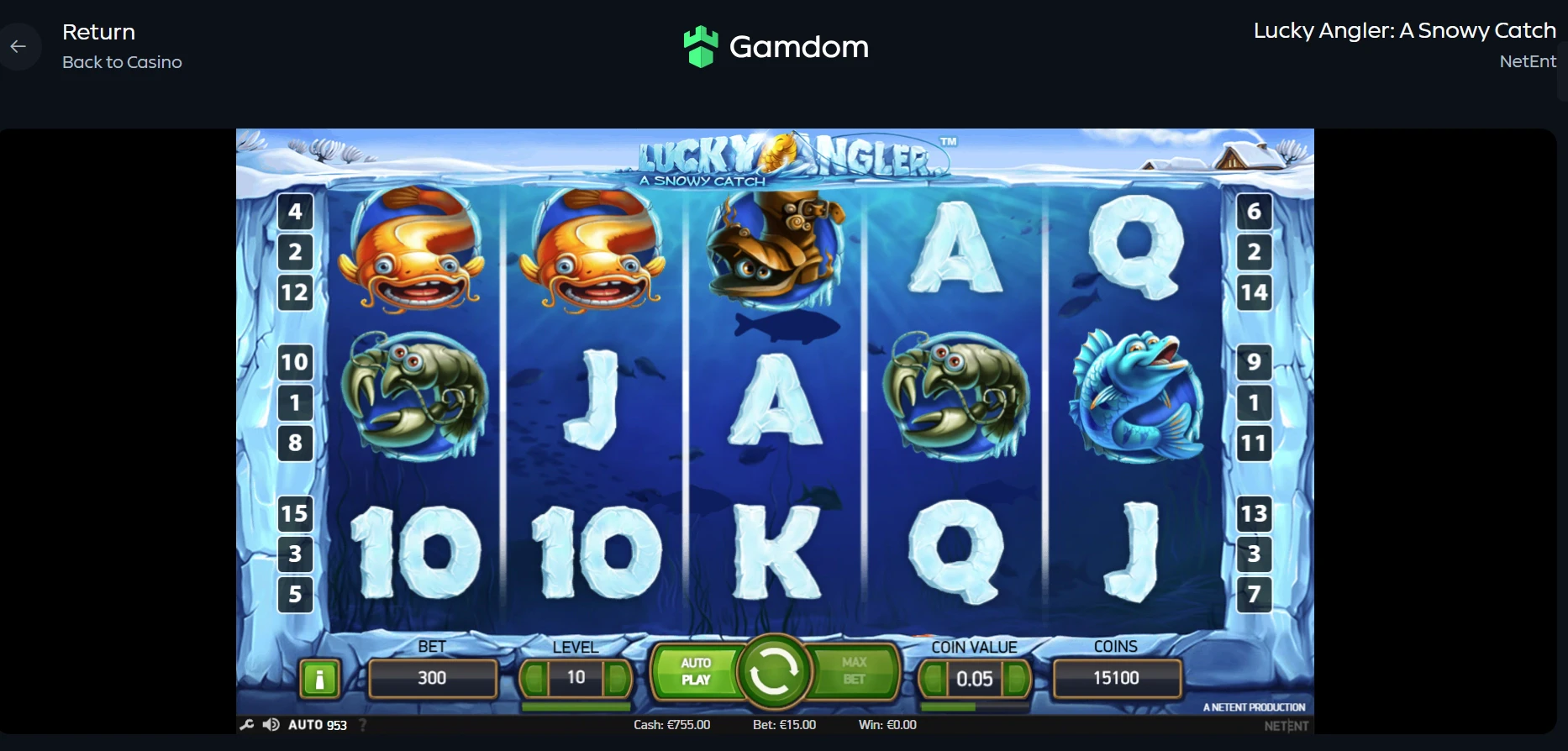 Lucky Angler Theme
