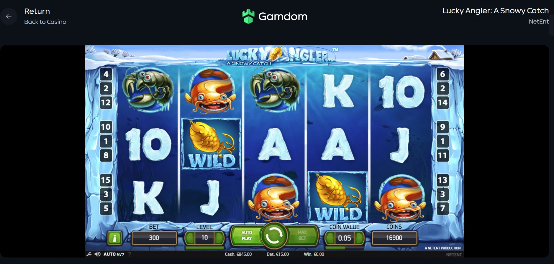 Lucky Angler Special Features