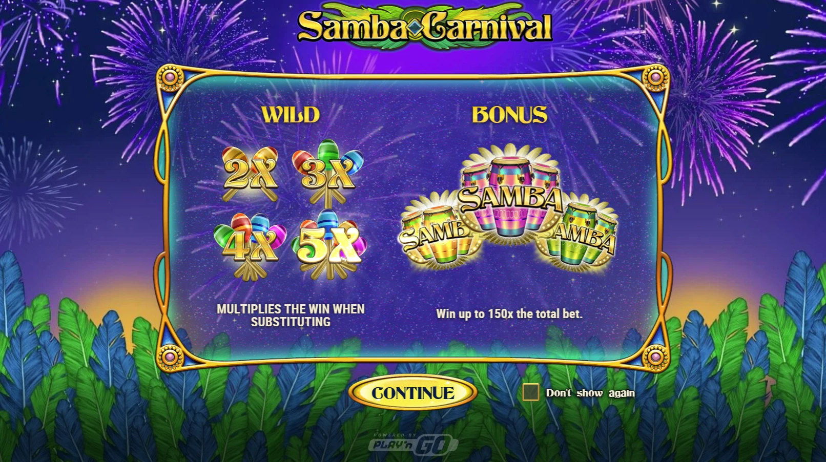 Samba Carnival Features