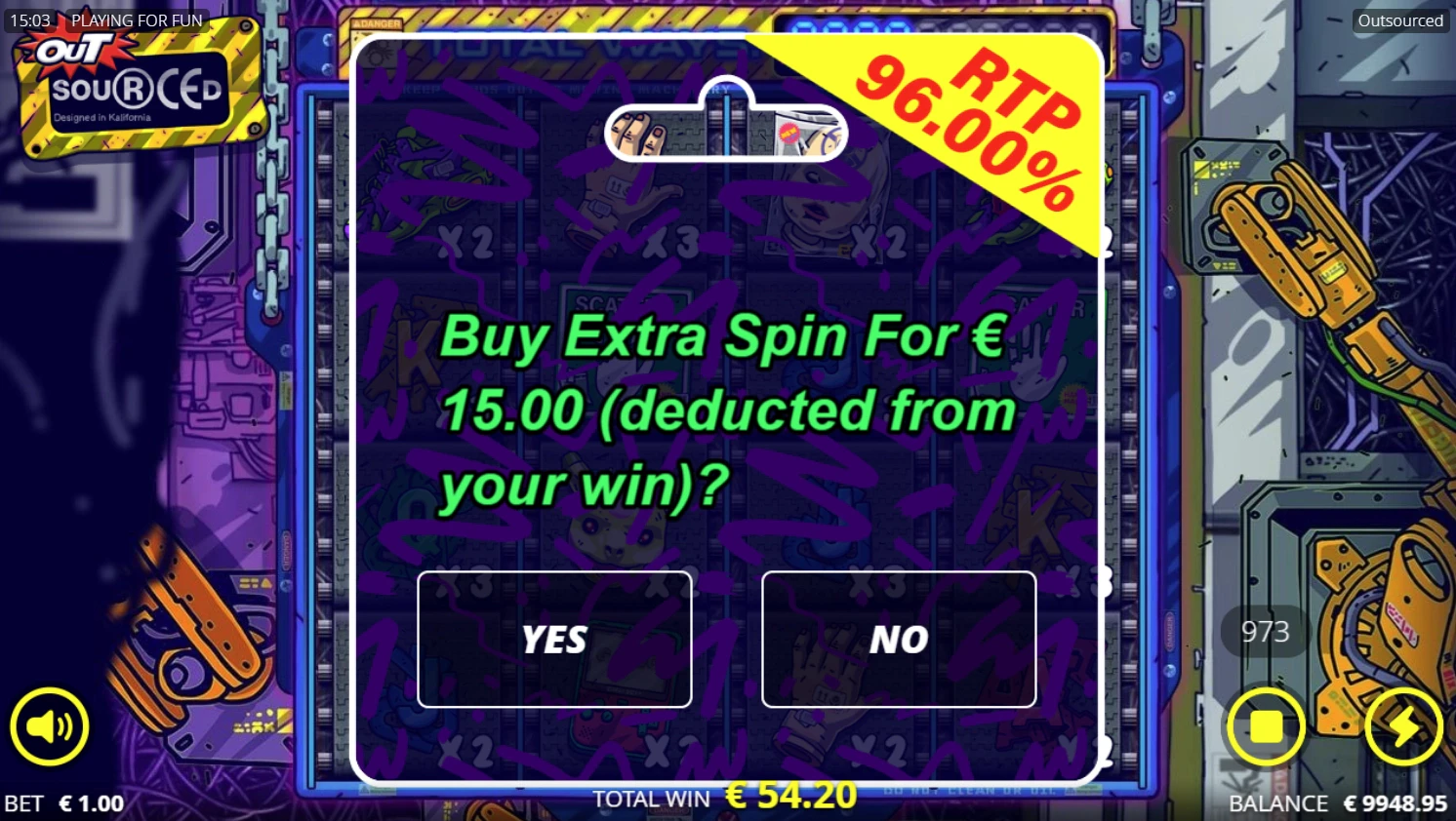 Outsourced Buy Free Spins