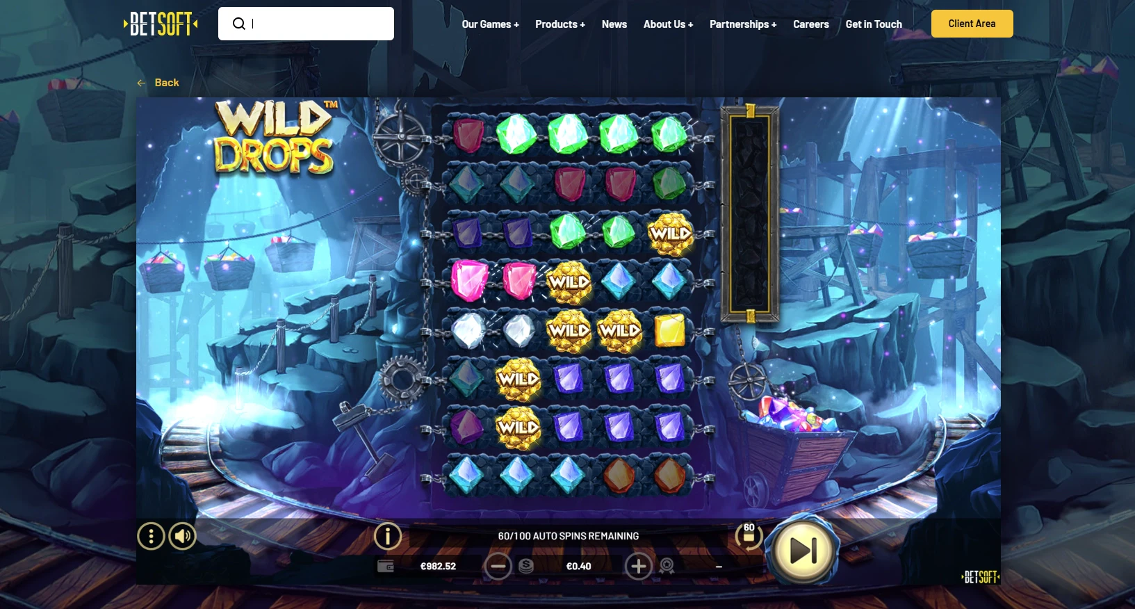 Wild Drops Feature Symbols