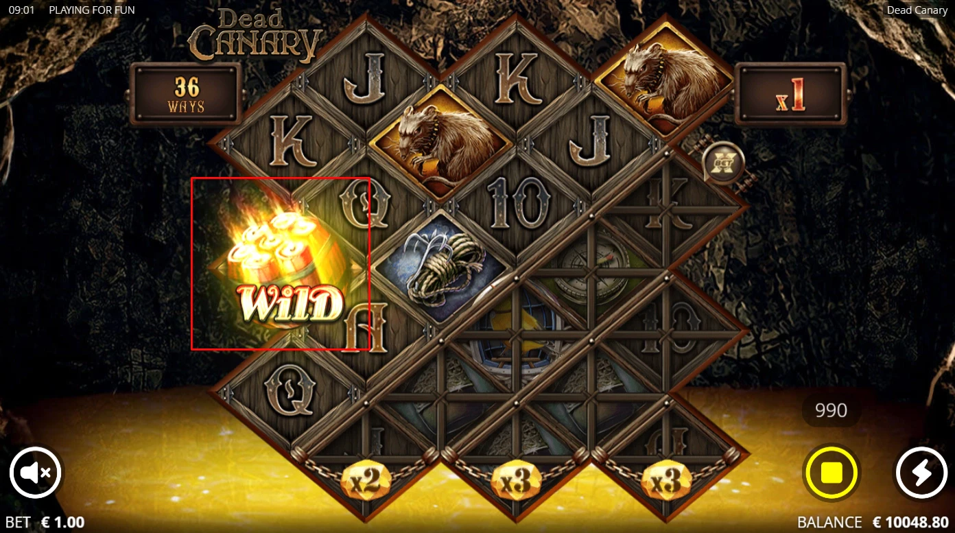 Dead Canary Wild Symbol