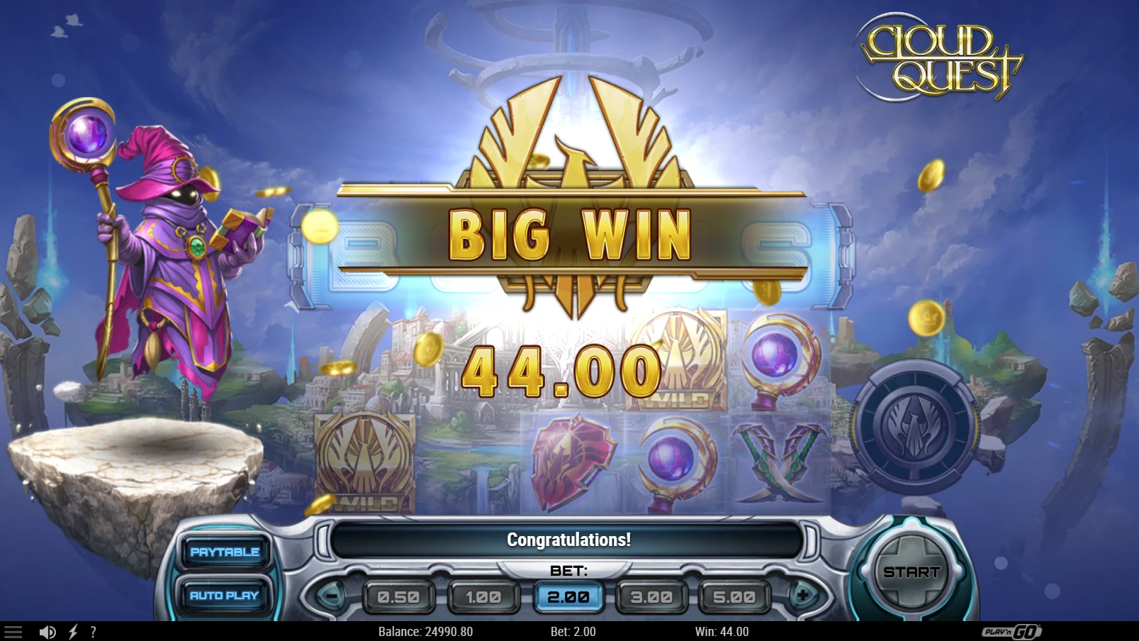Cloud Quest Big Win