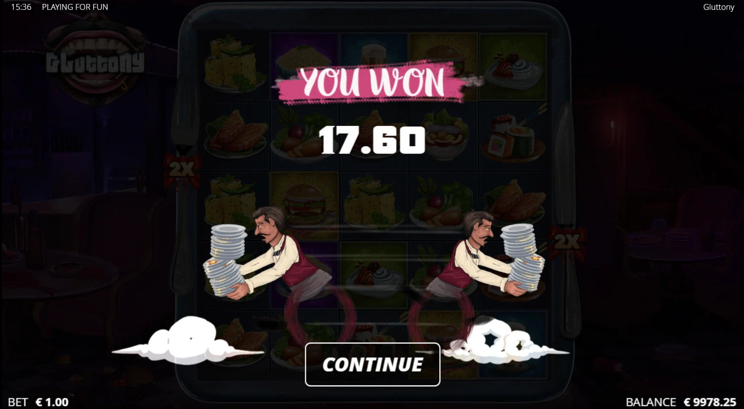 Gluttony Payout