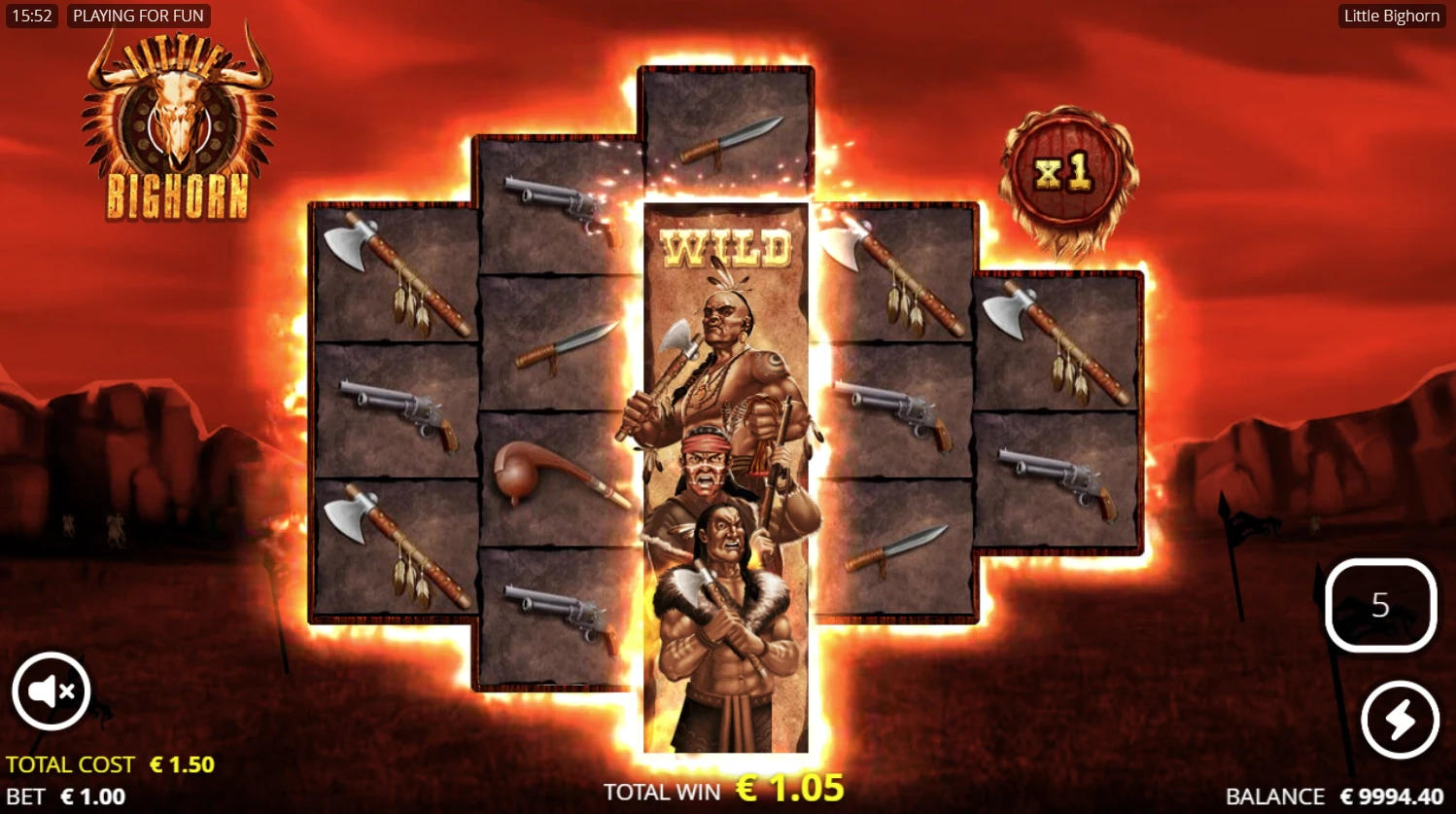 Little Bighorn Bonus Game