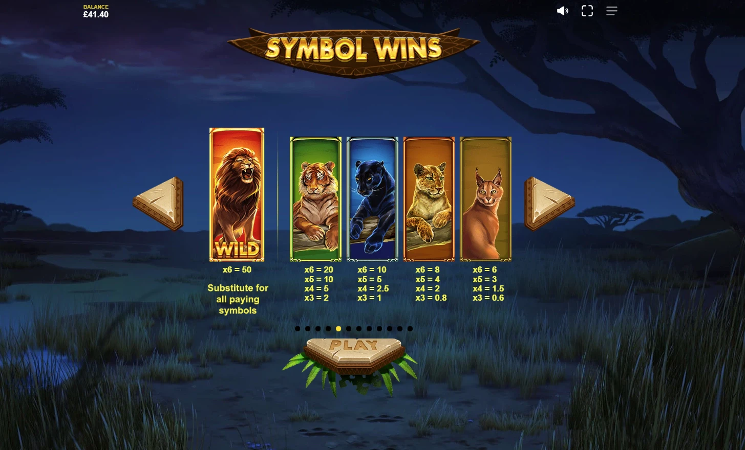 Wild Cats Multiline