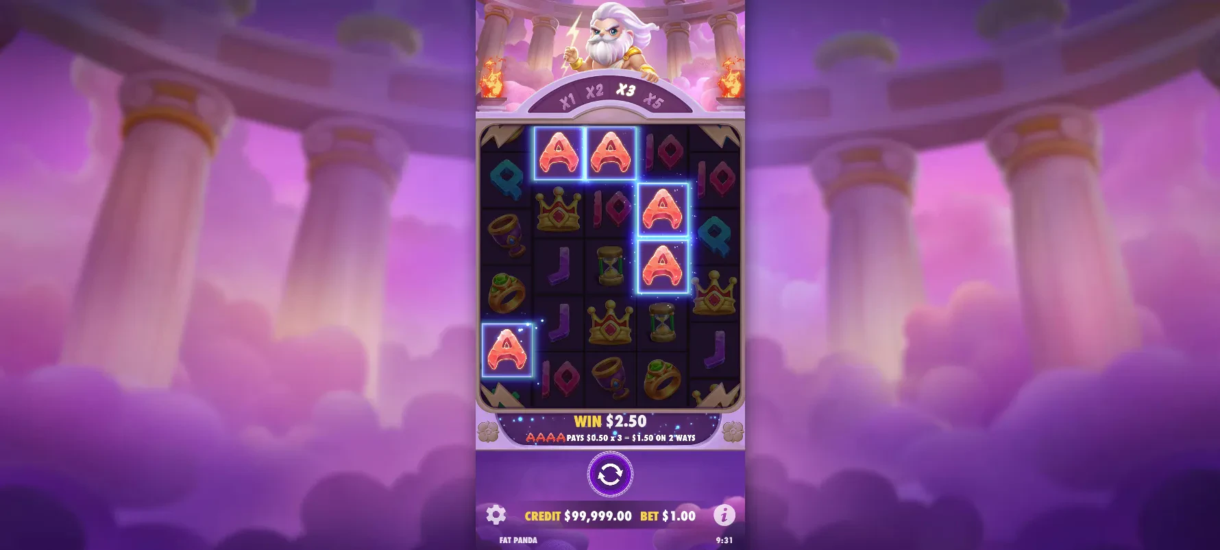gain sur olympus win super scatter
