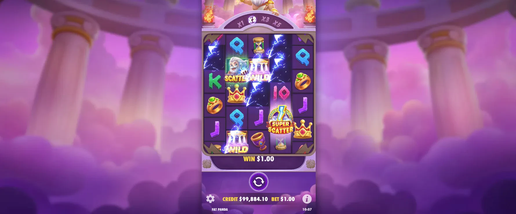 le symbole super scatter