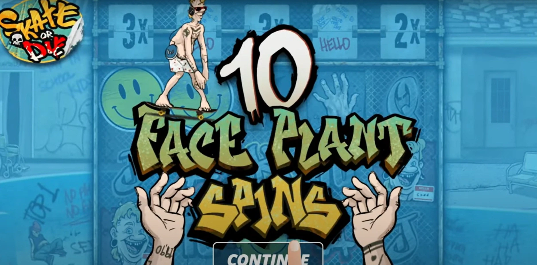 Skate or Die Free Spins