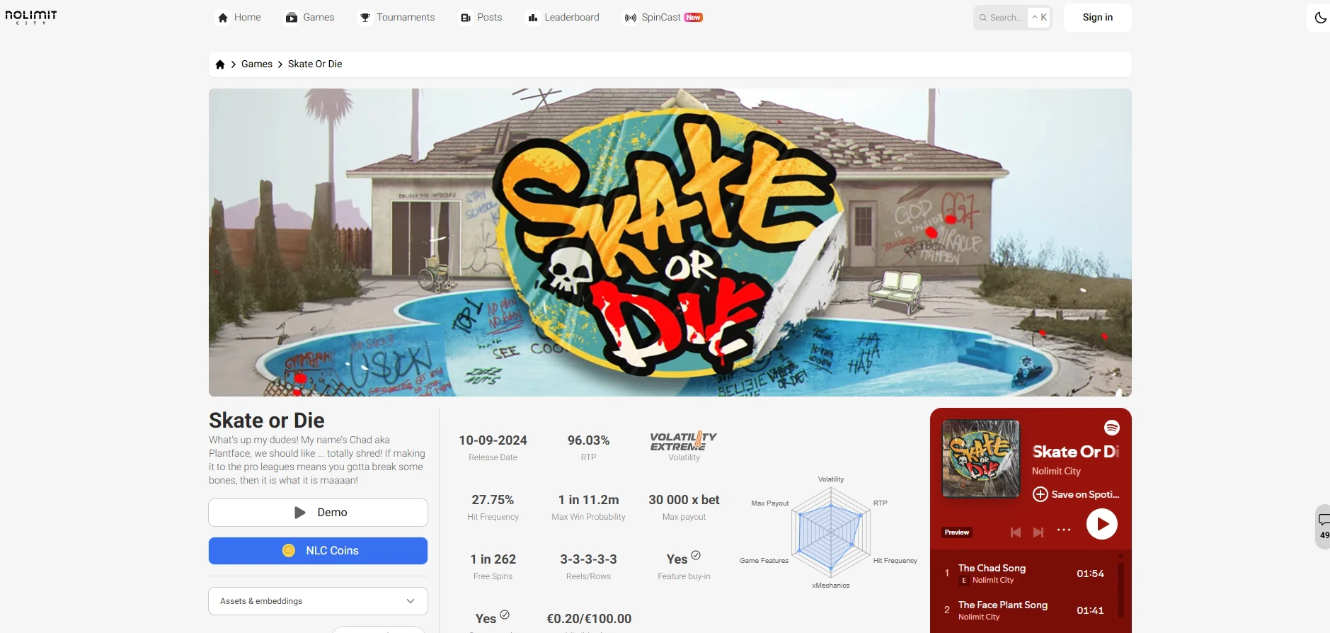 Skate or Die
