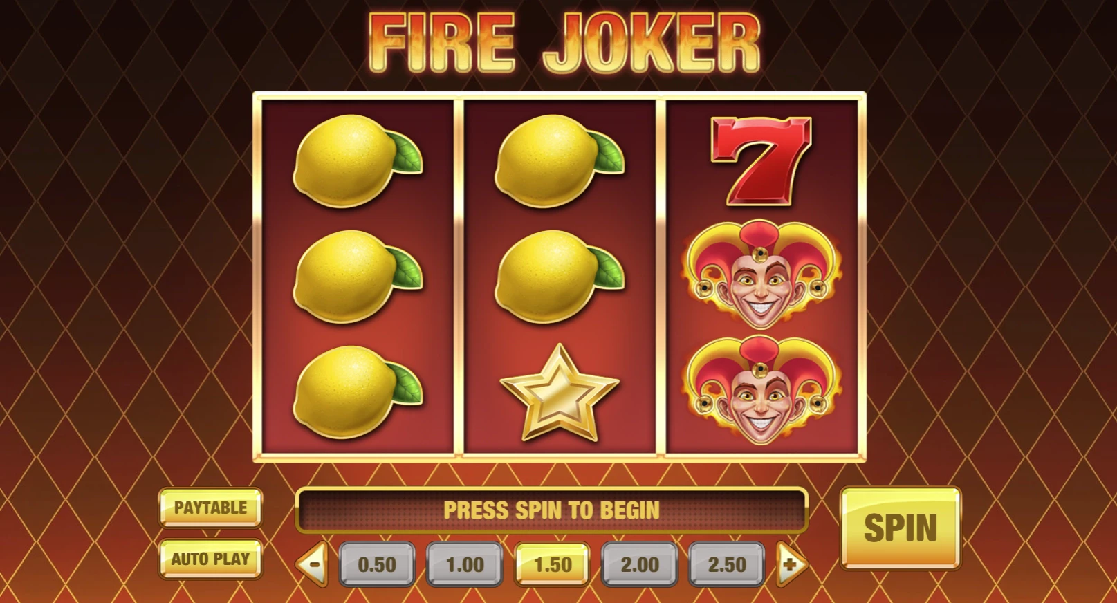 Fire Joker by Play'n GO