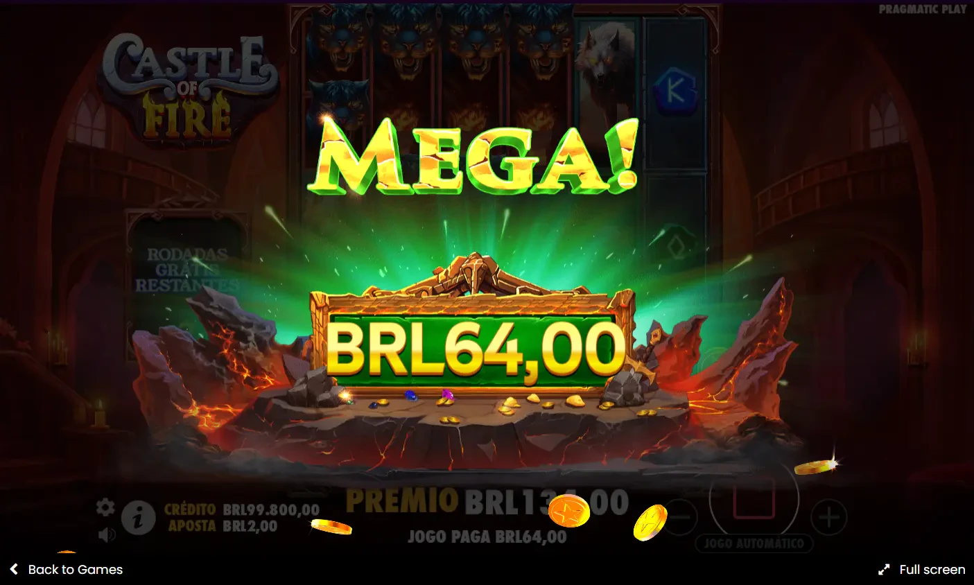 A animação ao conseguir uma grande vitória