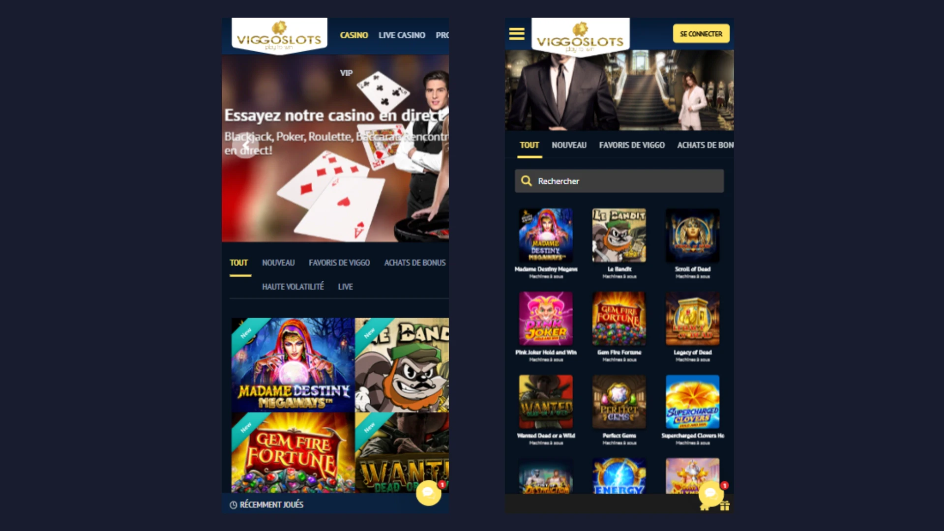 Viggoslots sur iPhone 14 Pro Max
