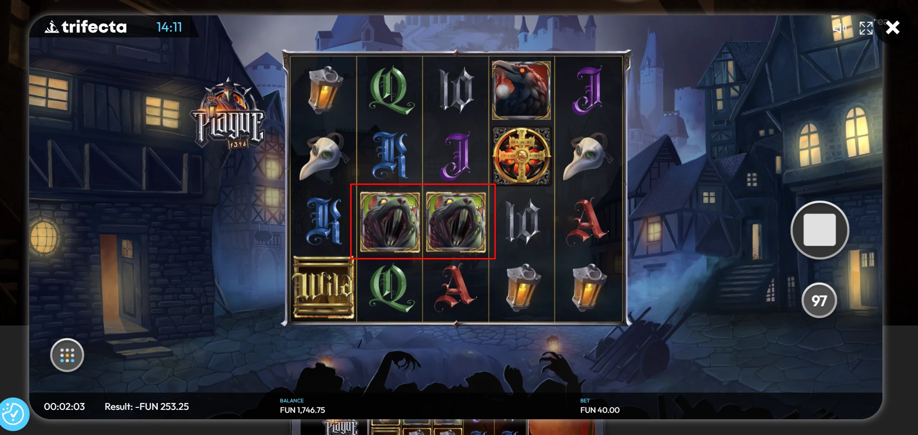 Plague 1346 Payout