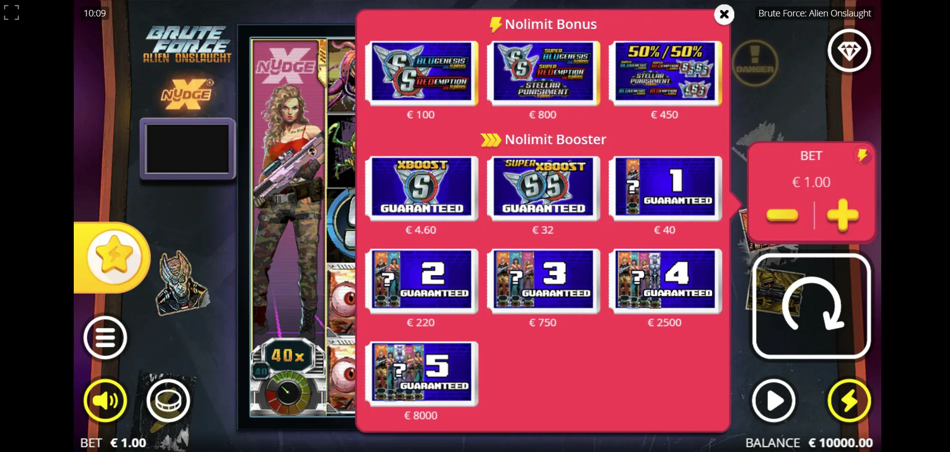 booster et bonus buy