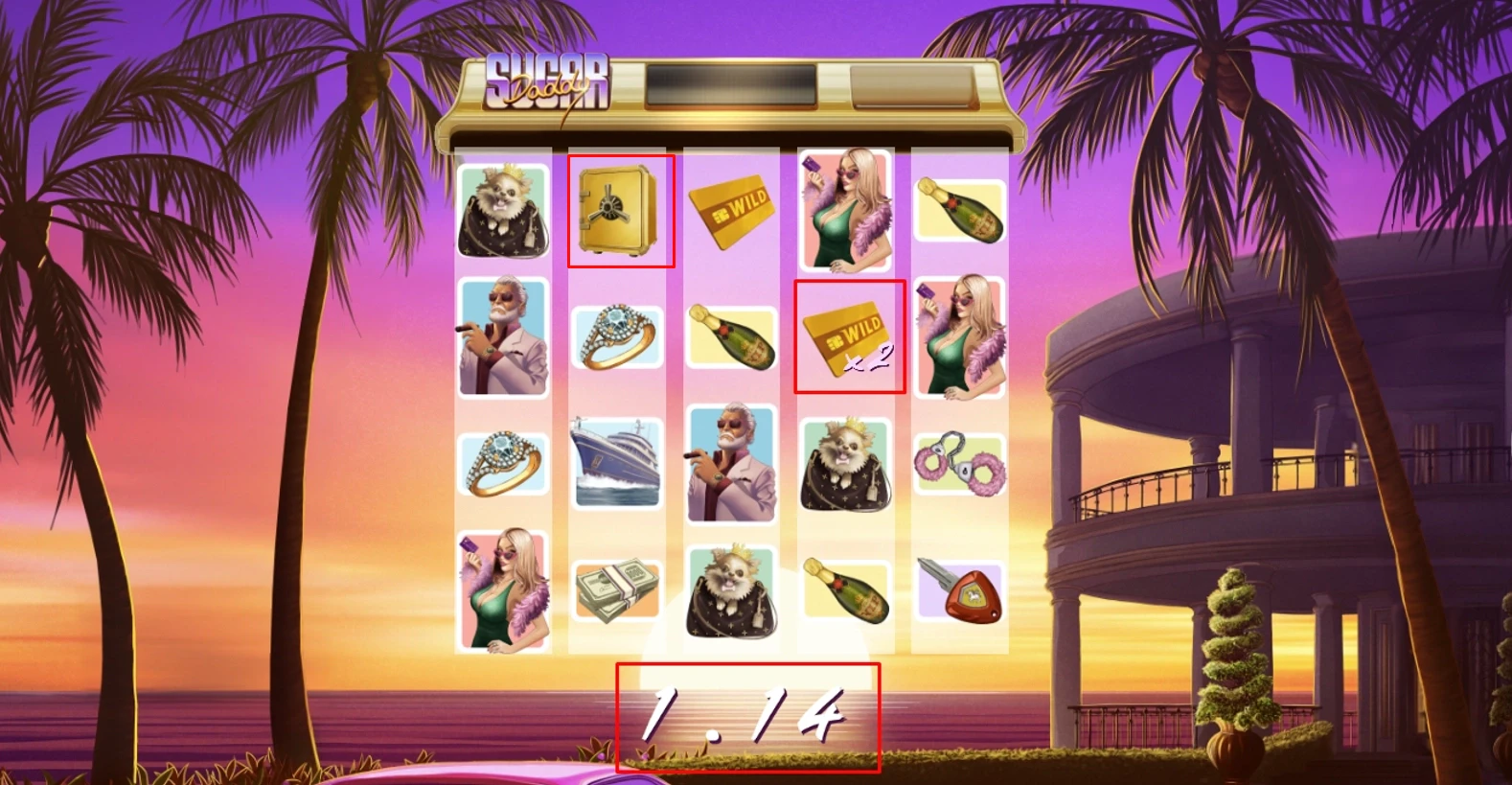 Sugar Daddy Scatter and Wild Symbols