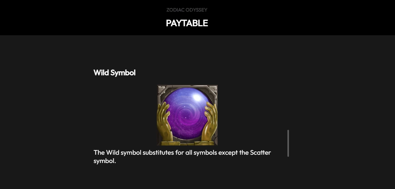 Zodiac Odyssey Wild Symbol
