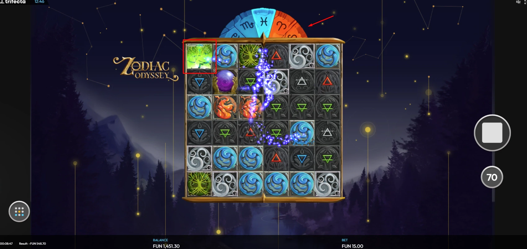 Zodiac Odyssey Wheel Feature