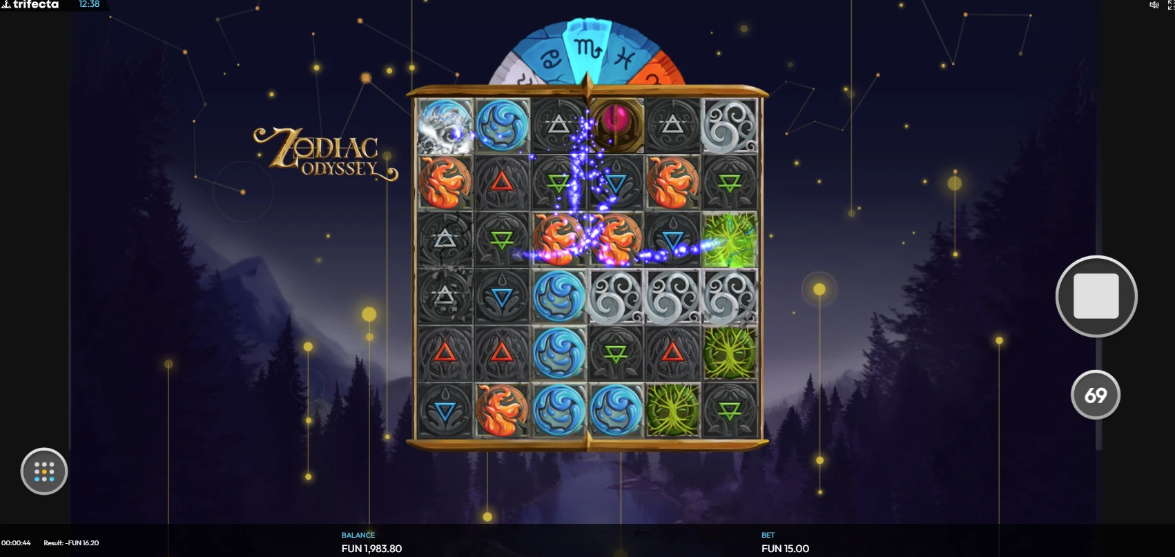 Zodiac Odyssey Wheel Feature