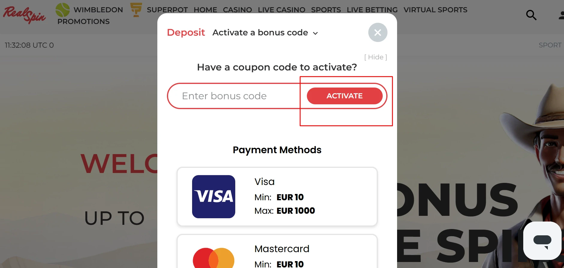 RealSpin No Deposit Bonus