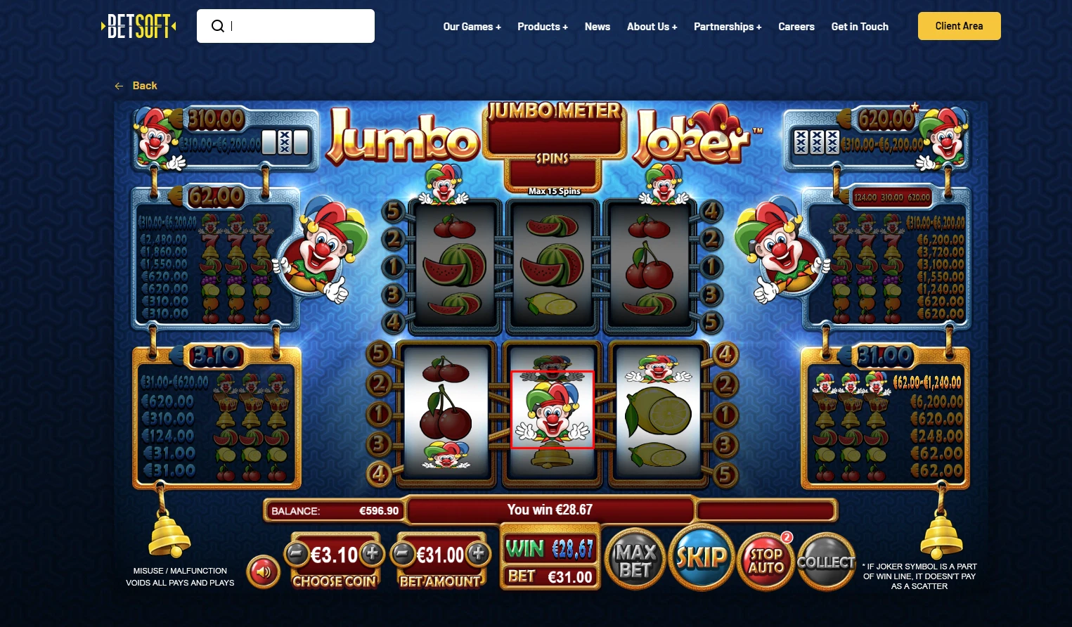 Jumbo Joker Game Mechanics