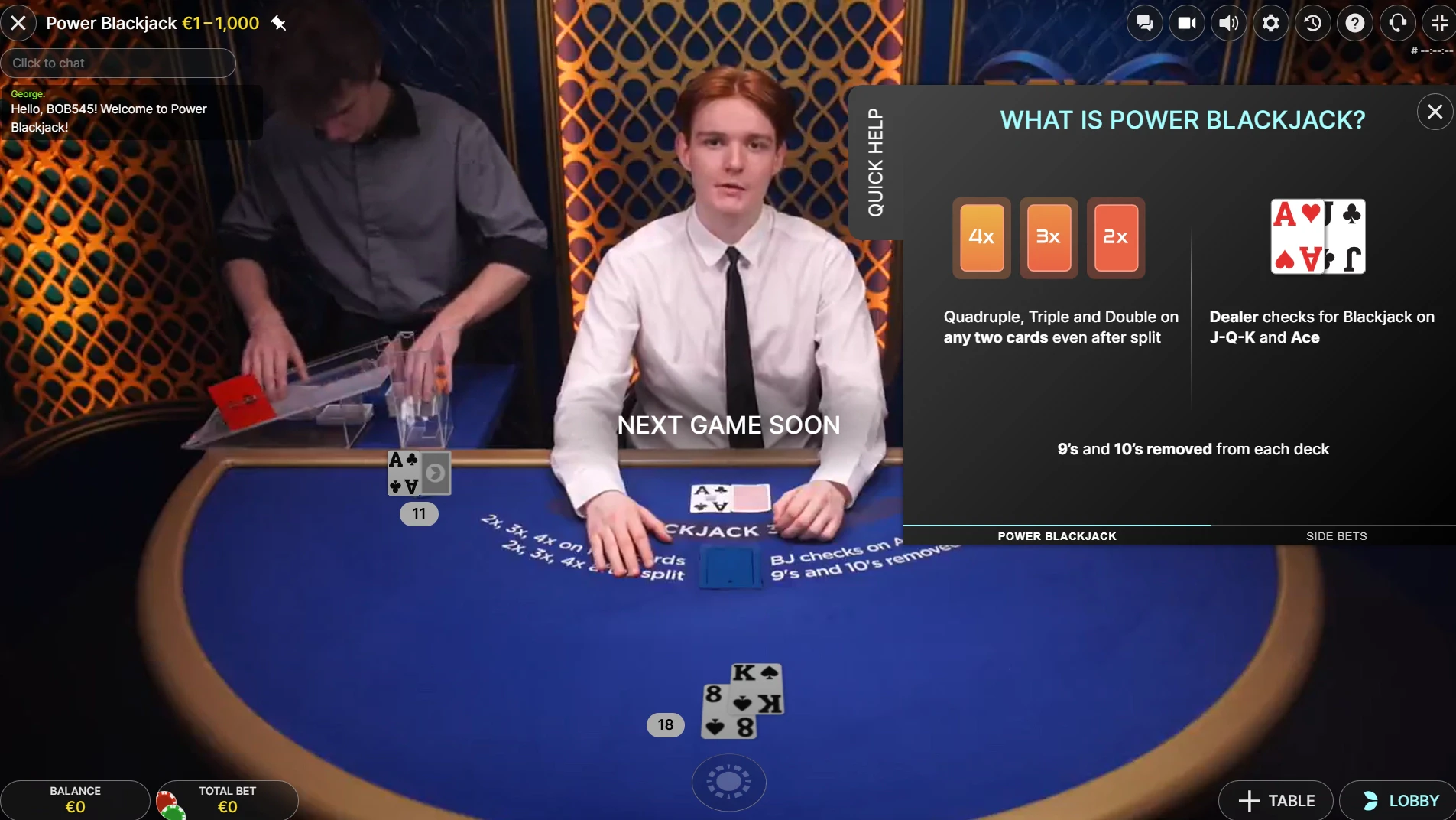 Power Blackjack