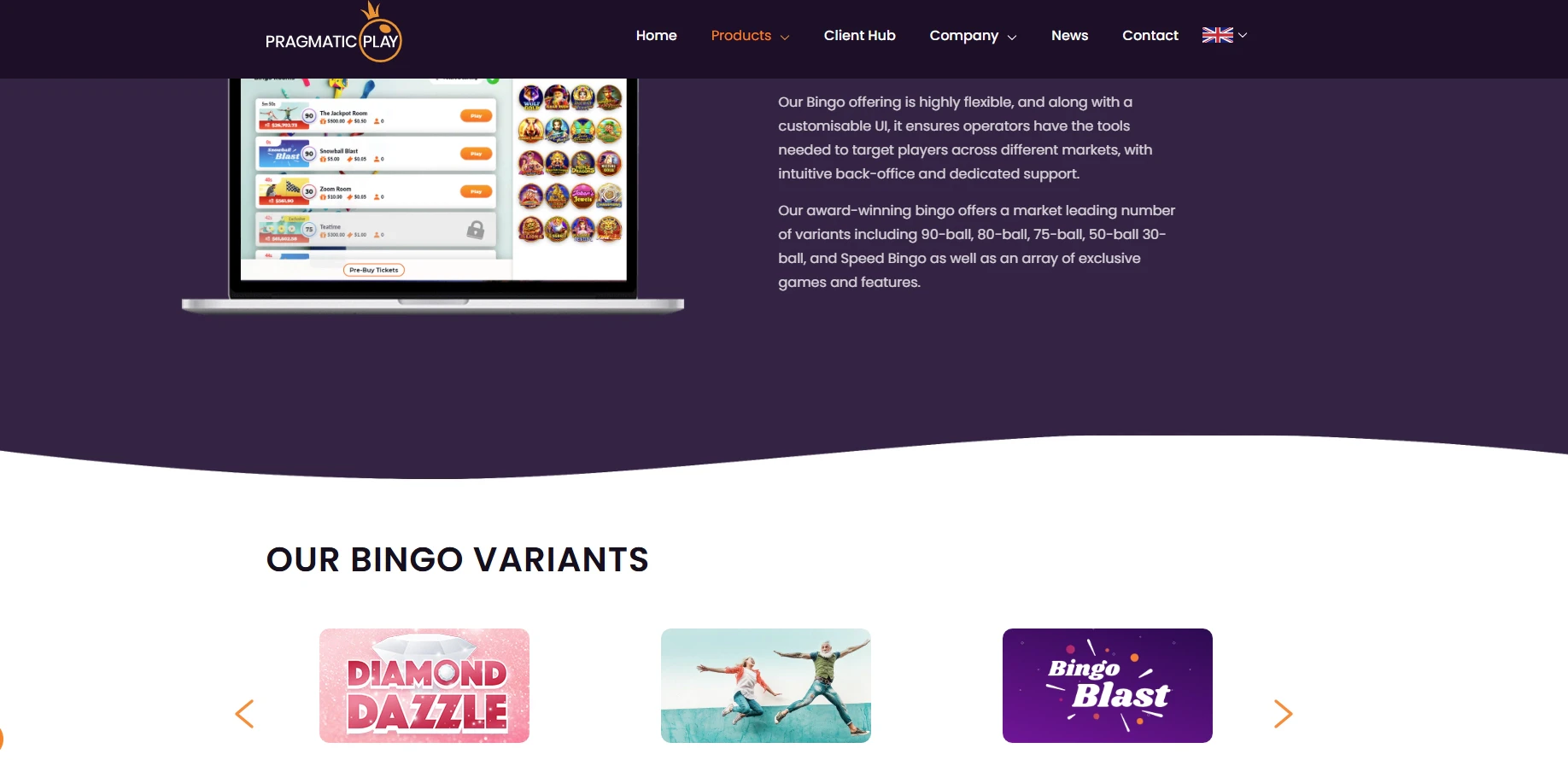 Pragmatic Play Bingo Games