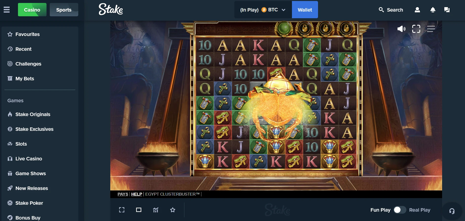 Egypt Clusterbuster by Red Tiger Gaming