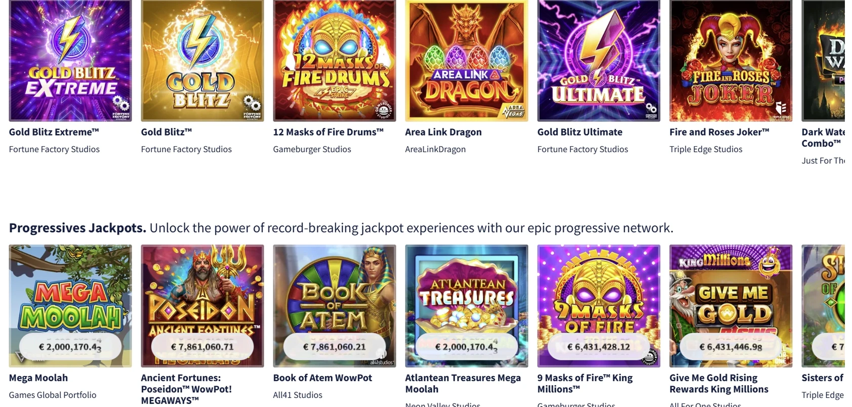 Games Global Gaming Portfolio
