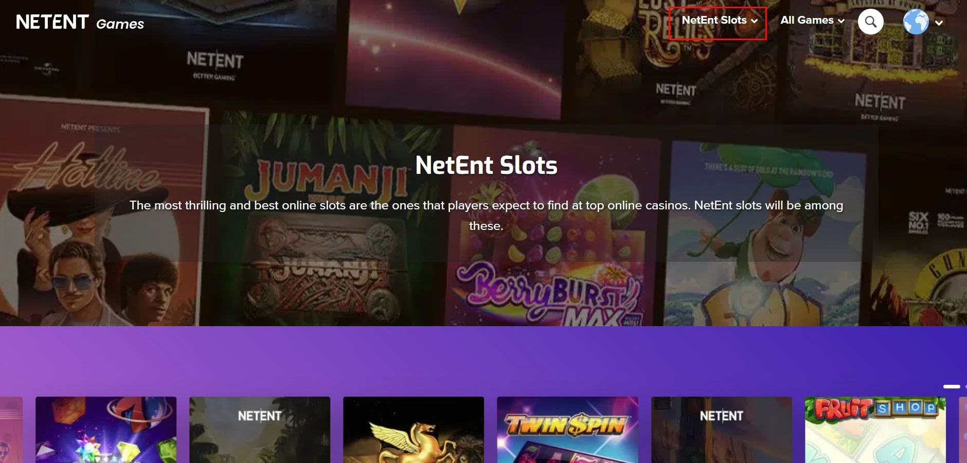 NetEnt Slots