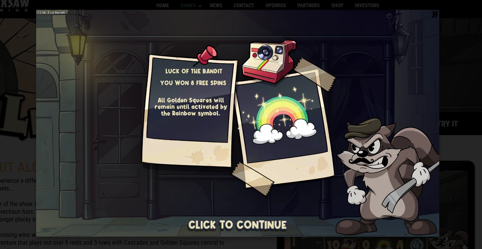 Le Bandit Free Spins