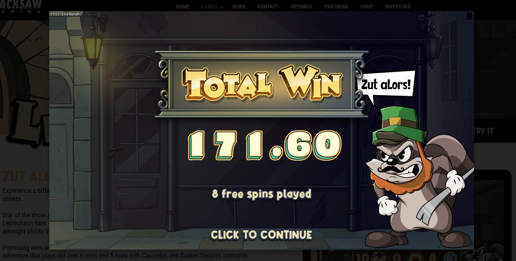 Le Bandit Total Win