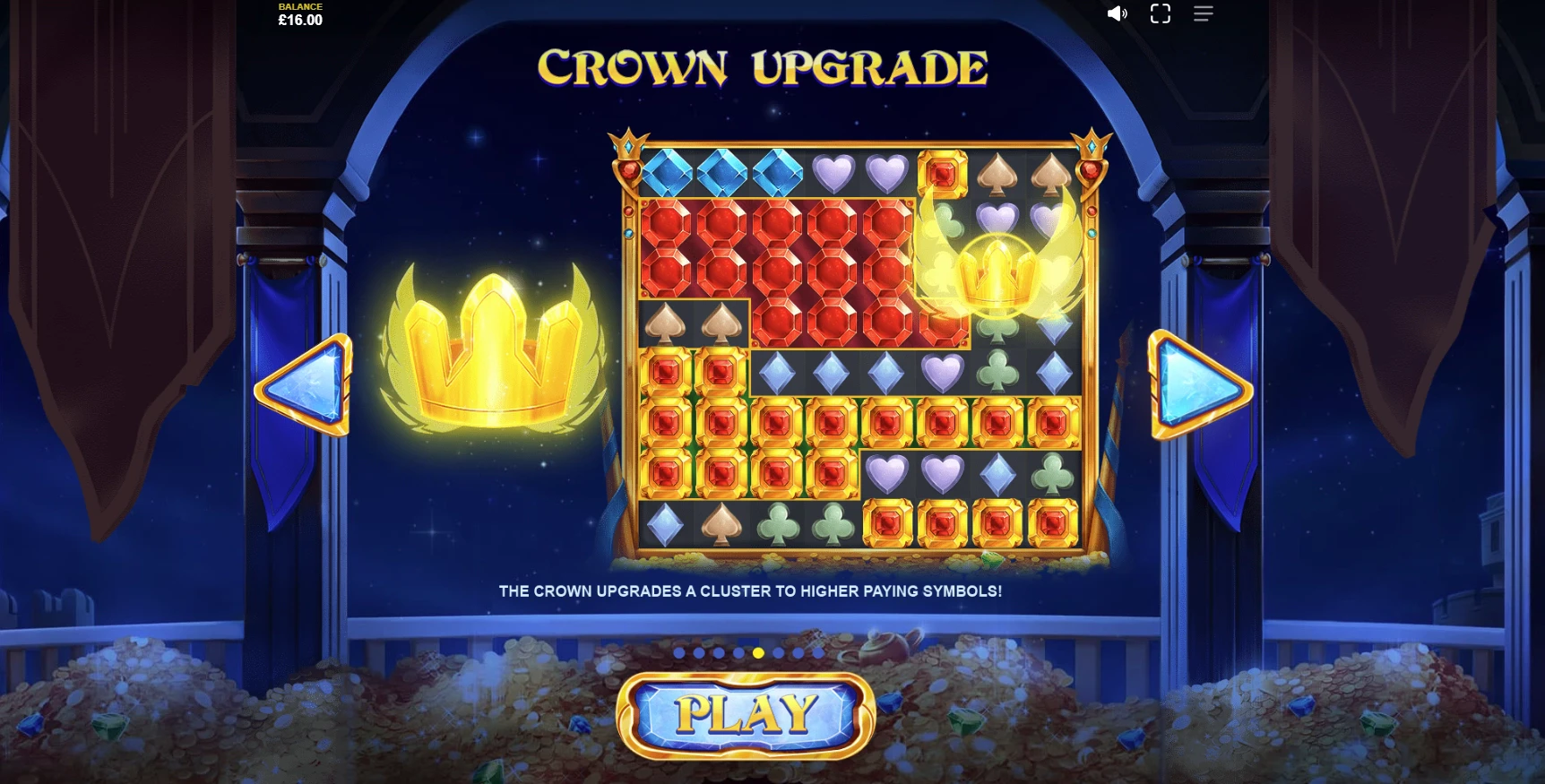 Royal Gems Crown Upgrade