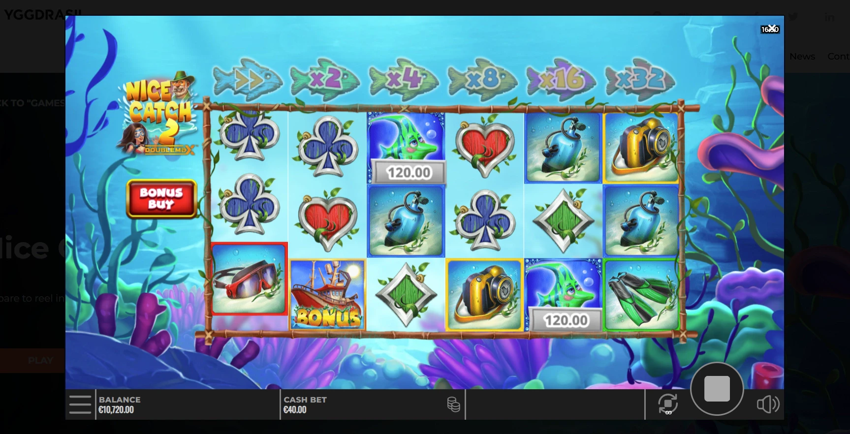 Nice Catch 2 Double Max Graphics