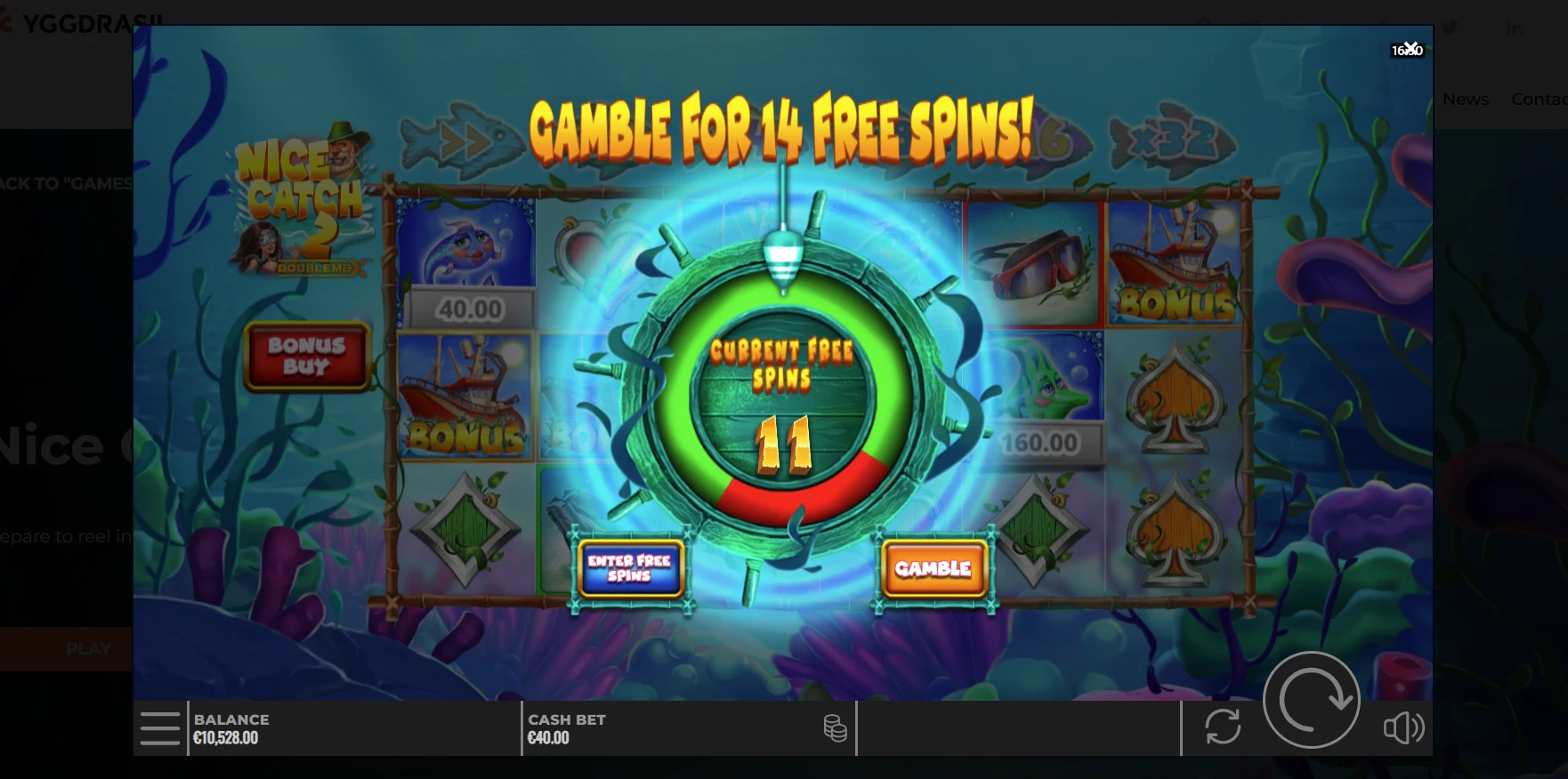 Nice Catch 2 Free Spins