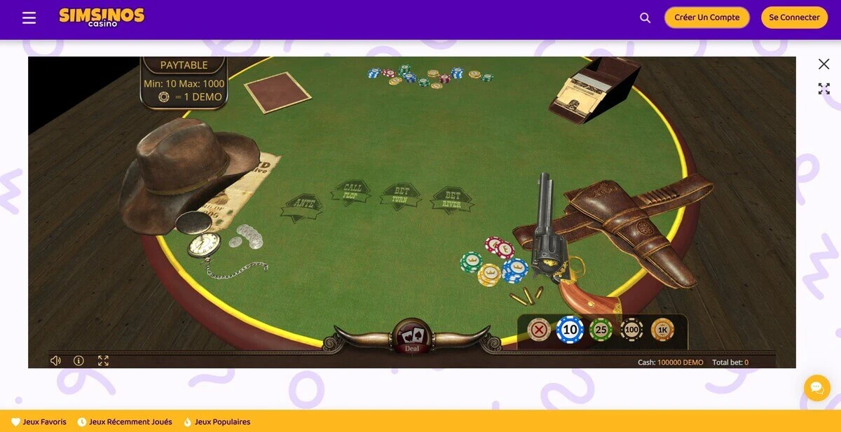 texas hold'em 3D