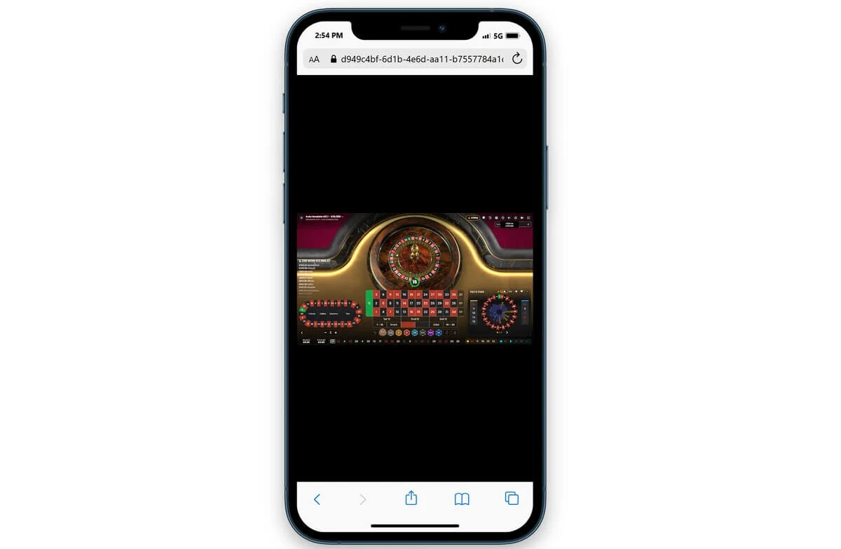 auto roulette mobile