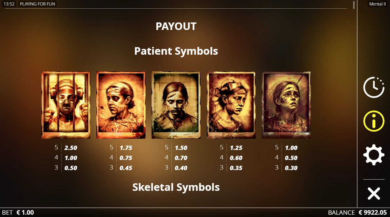 Mental 2 Patient Symbols
