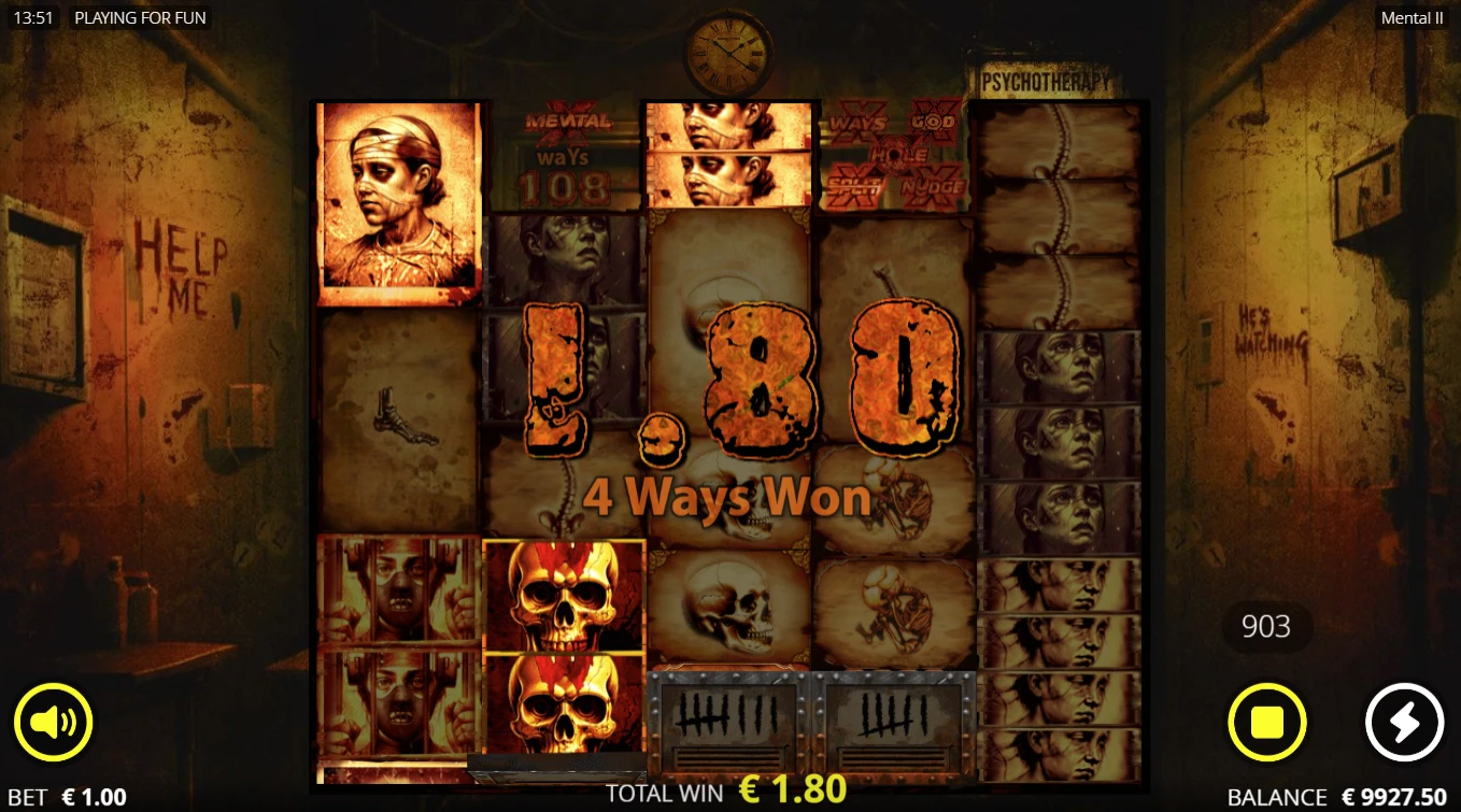 Mental 2 Payouts