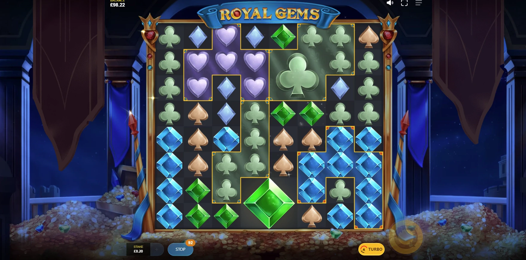 Royal Gems Game Mechanic