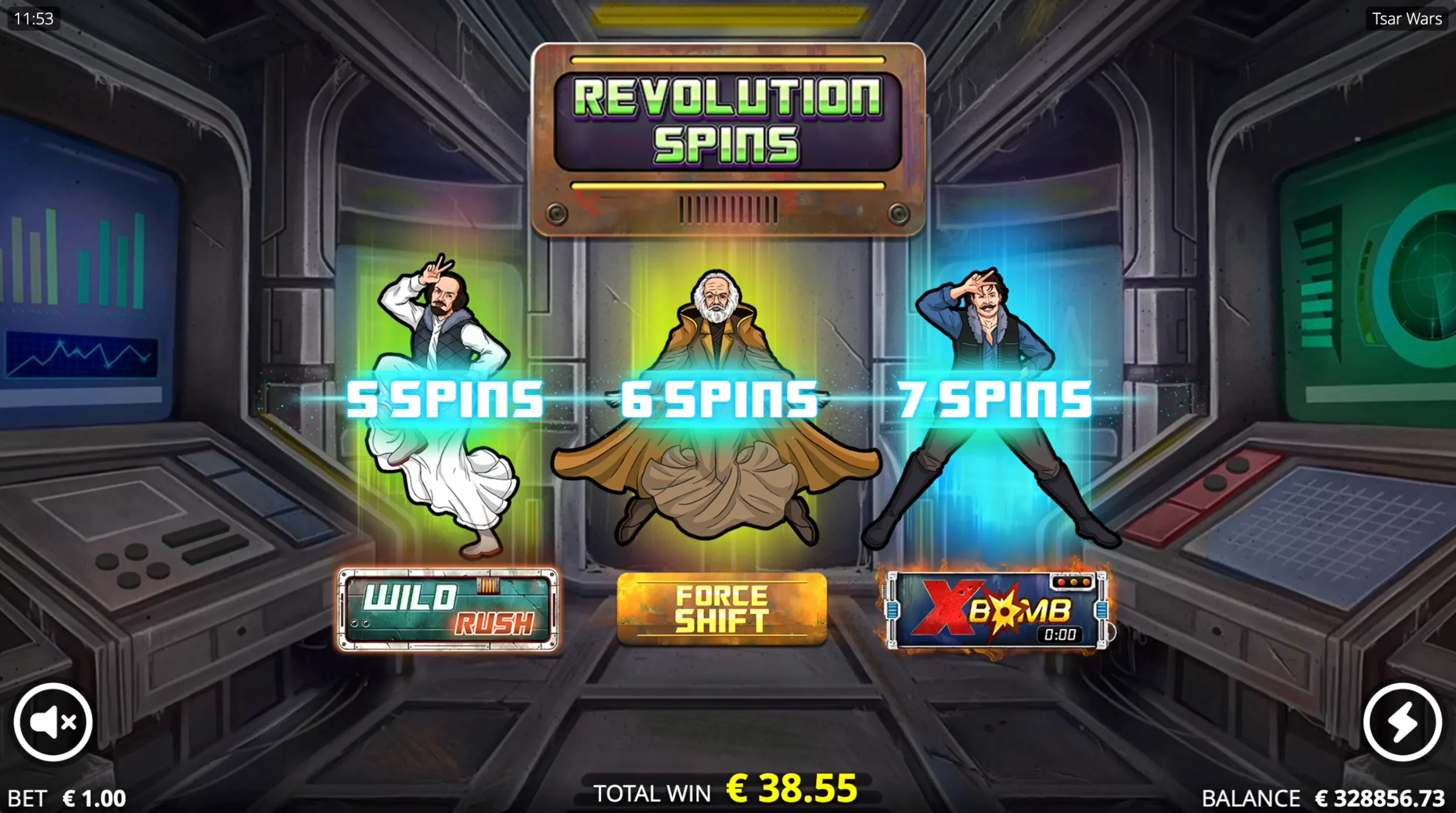 intro des revolution spins