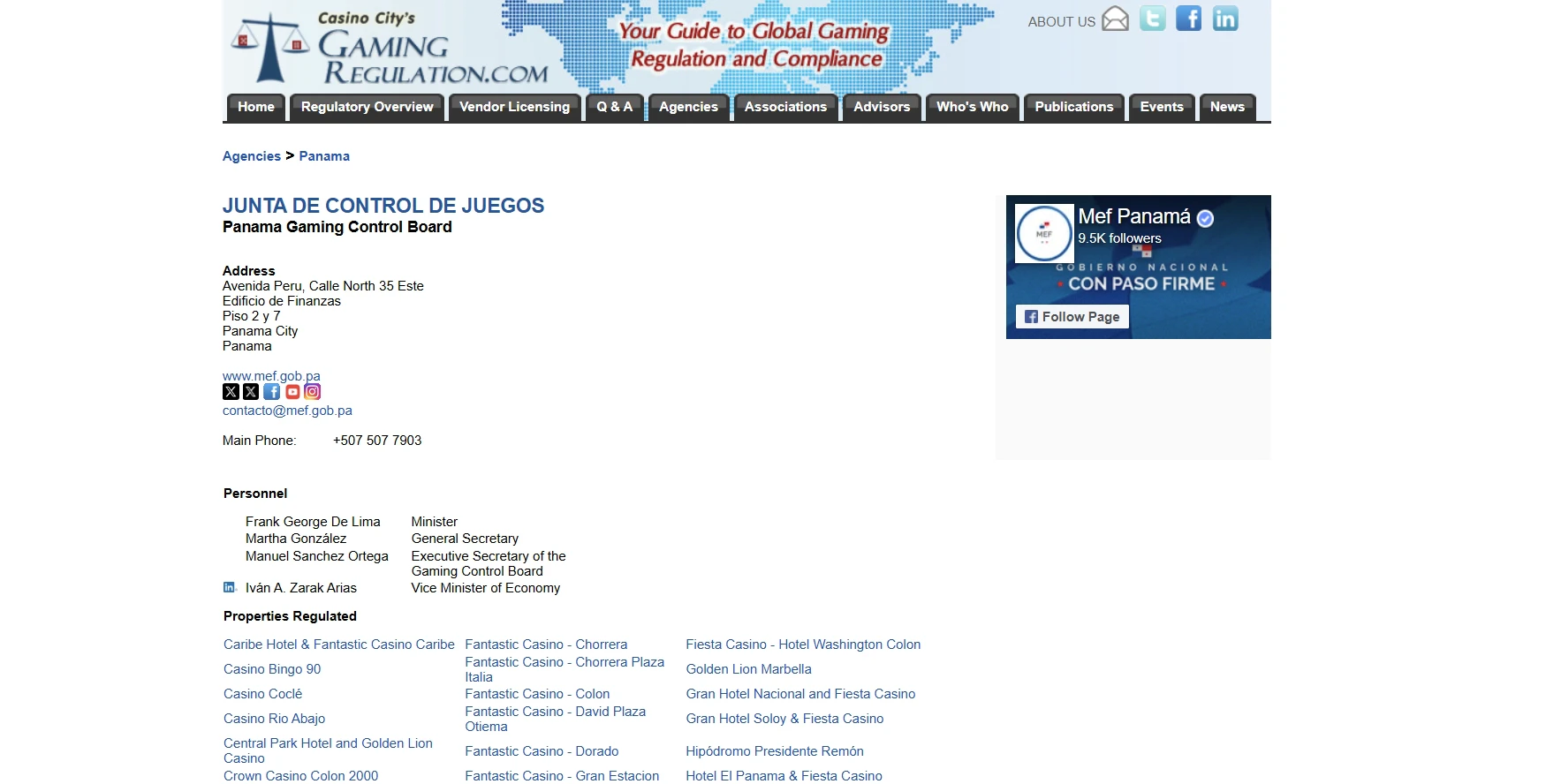 Panama Gambling Commission
